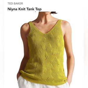 Gorgeous Chartreuse Peridot Green Sweater Tank